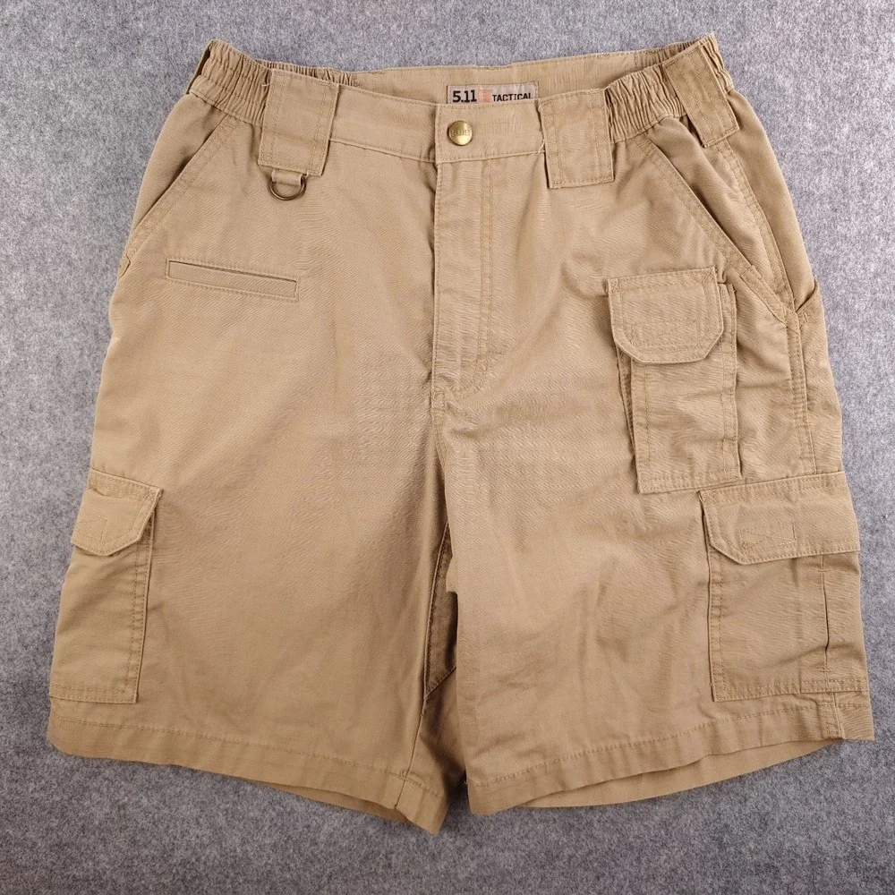 5.11 Tactical Cargo Shorts Mens 30 Tan Beige 9.5